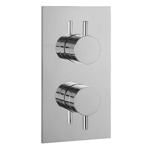 Metro-Twin-Thermostatic-Shower