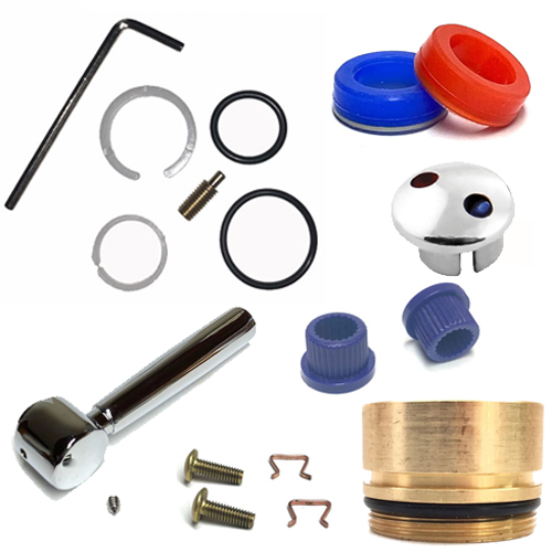 Replacement Spare parts for half-turn quarter-turn ceramic valves