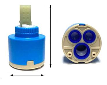 Measuring the single lever cartridge
