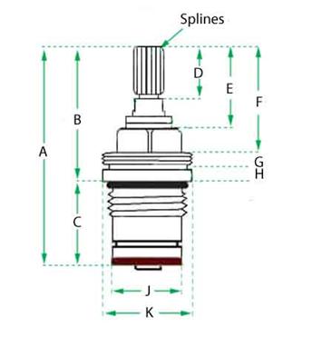 Compression valve diagram